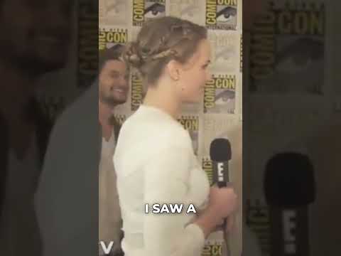 When Jennifer met Jeff #funny #jenniferlawrence #jeffbridges #comiccon