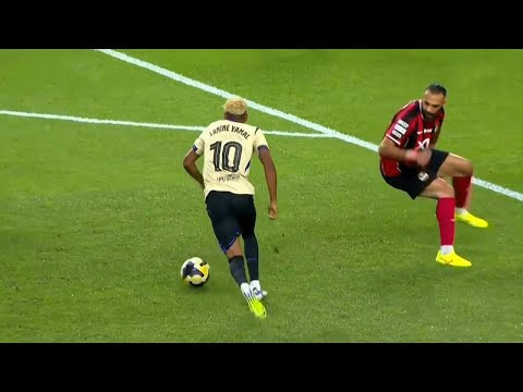 Lamine Yamal First Goal as Barcelona’s New Number 10