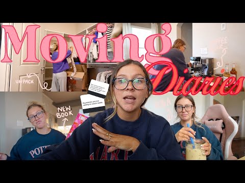 Moving Week in my life 📦🛍️| Unpacking, new releases, Q&amp;A update