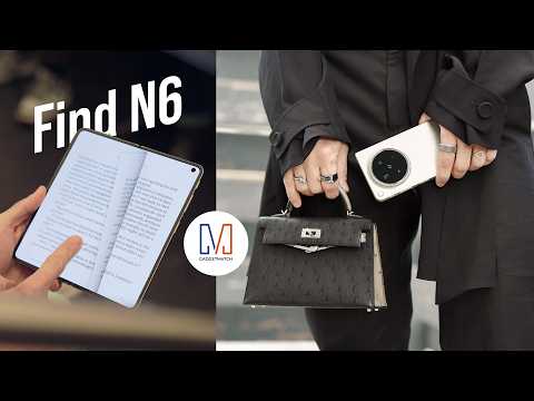 This Creaseless Foldable Phone is a Fashion Statement | OPPO Find N6