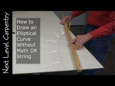How to Draw an Elliptical Curve Without Math or String!