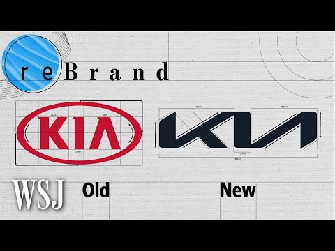 How Kia’s New Logo Aims to Challenge Tesla and Other EV Companies | WSJ Rebrand