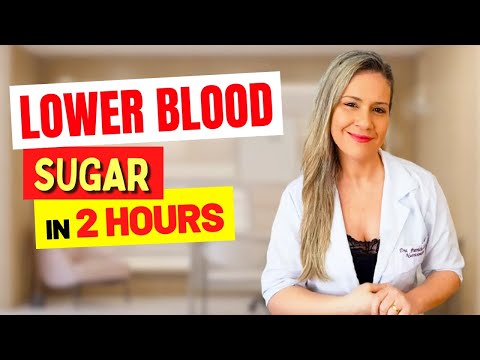 How to LOWER BLOOD SUGAR FAST - In UNDER 2 HOURS, Naturally!