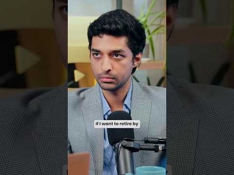 How Much Do You Need To Retire At 40? #financewithsharan #shorts