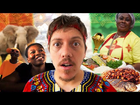 أكل الشوارع في ساحل العاج - كأس أفريقيا 2024 Abidjan's Street Food 🇨🇮🐘