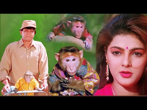 बन्दर दोस्त गूंगे मिथुन चक्रवर्ती की फिल्म | अहंकार | फुल 4K मूवी | ममता कुलकर्णी Bollywood 4K Movie