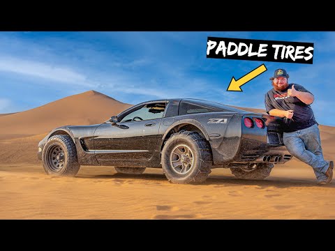 Testing My Off-Road Corvette On Sand dunes