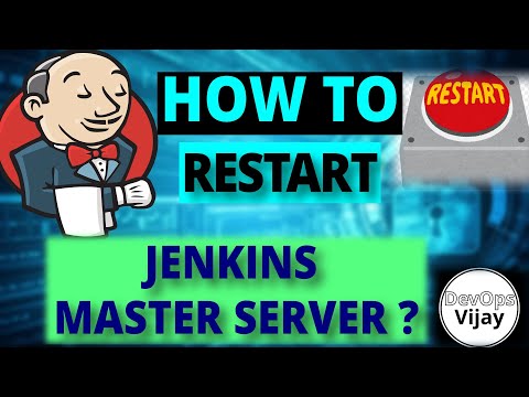 How to restart Jenkins controller (Master) in windows 11? | EP 07 | Jenkins Tutorial | Easy Method