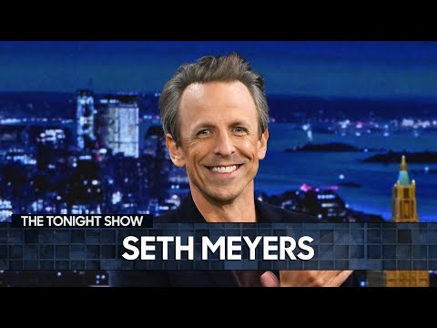 Seth Meyers and Jimmy Talk Strike Force Five and Celebrity Childhood Vacations | The Tonight Show