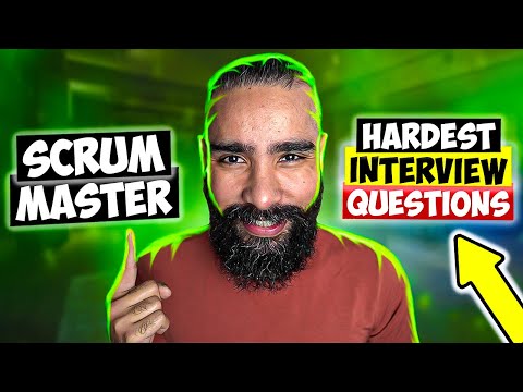 3 HARDEST Scrum Master SITUATIONAL INTERVIEW Questions (USE this ANSWER FRAMEWORK..)