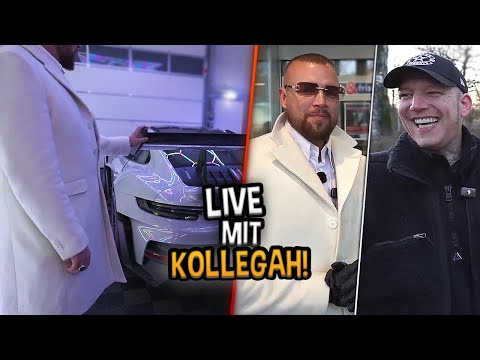 LIVE mit KOLLEGAH der Boss! 😱🏅 UNTERWEGS durch Buxtehude & XXL DEEP Talks | MontanaBlack IRL