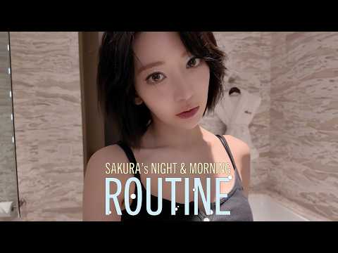 How is Kkura even a maximalist with her routines 🤔 | Kkura’s Night & Morning Routine 🌙 ☀️