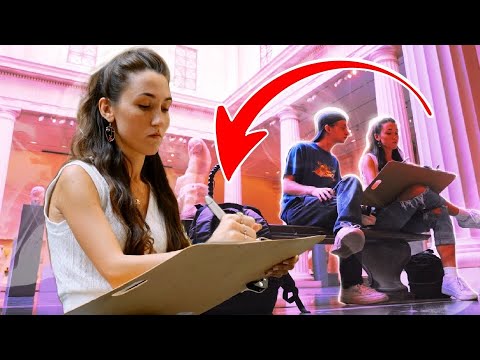 Sketchbook Day in NYC with Another Art YouTuber!
