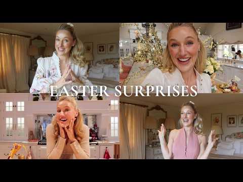 AN EASTER SURPRISE | SPRING WEDDING GUEST DRESSES | BLOOMING GARDEN TOUR & EASTER SWEET TREAT RECIPE