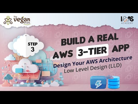 Vegan Studio AWS Project | Step 3: Architectural Design & Low-Level Design