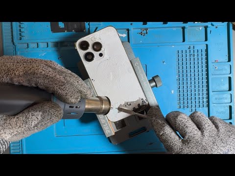 Cómo CAMBIAR el CRISTAL TRASERO del iPhone 14 Pro BARATO Tutorial 2025🔥