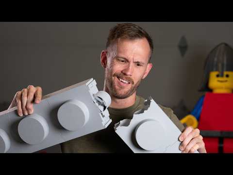 Printing a Life-Sized LEGO-Style Castle! -- Things Don't Go As Planned