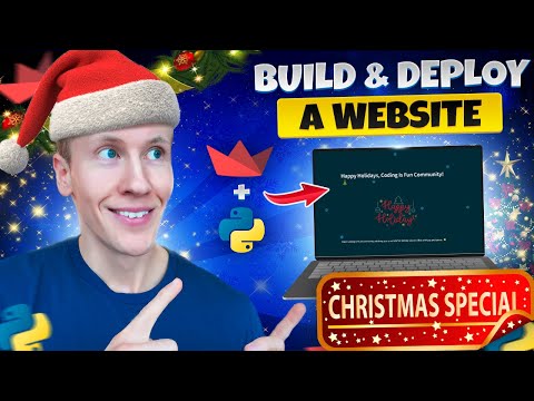 Build & Deploy a Website in 7 Minutes using Python