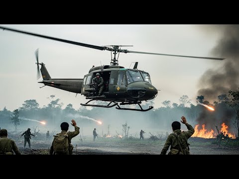 The Day 500 Men Survived Because One Pilot Refused to Leave | Vietnam War Footage