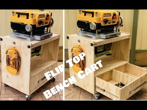 Flip Top Bench Cart
