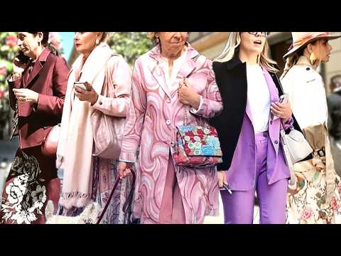 Milan Street Fashion🇮🇹What to Wear Now.Italian Beauty and Elegance.New Trends Window Shopping.