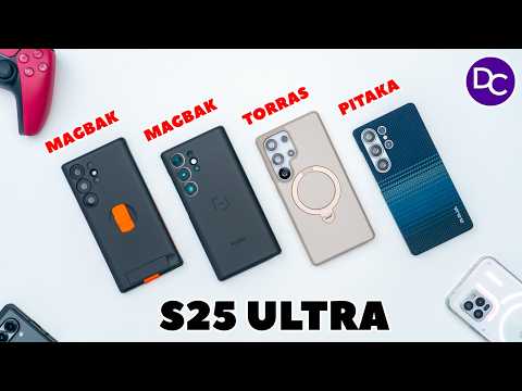 BEST Case For The S25 Ultra? 💪 MagBak Vs Pitaka Vs Torras!