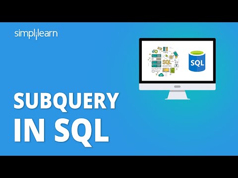 Subquery In SQL | SQL Subquery Tutorial With Examples | SQL Tutorial For Beginners | Simplilearn