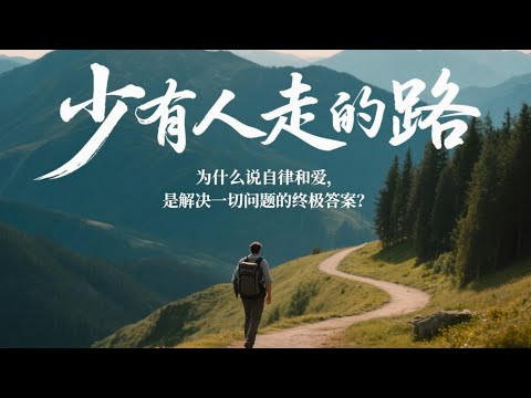 深度解读《少有人走的路》：为什么说自律和爱，是解决一切问题的终极答案？