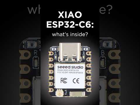 What’s inside a XIAO ESP32-C6? #arduino #esp32 #robotics