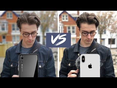 Huawei P20 Pro Camera VS iPhone X - Showdown!