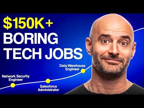 9 Boring Tech Jobs That Pay $150K+ (Nobody's Applying)