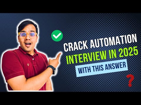 Attend Interview as a Pro Automation Tester in 2025 : Step-by-Step Guide | Automate With Amit