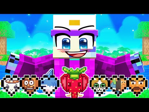 Minecraft But There's BRAINROT HEARTS!