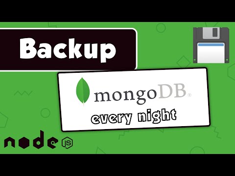 How to backup mongodb every night - it's really easy.