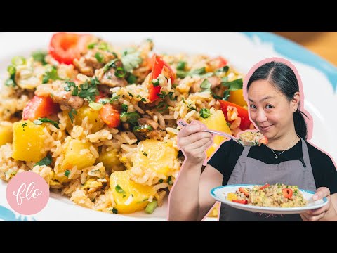 PINEAPPLE FRIED RICE with Chicken - CHEAP Eats