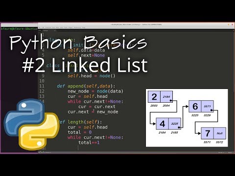 Python Data Structures #2: Linked List