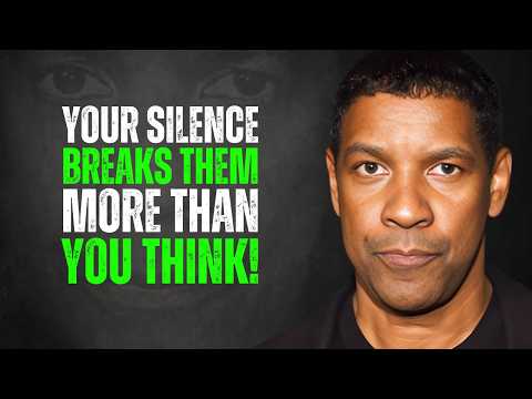You Have No Idea How Much Your Silence Hurts Them | Denzel Washington Motivation