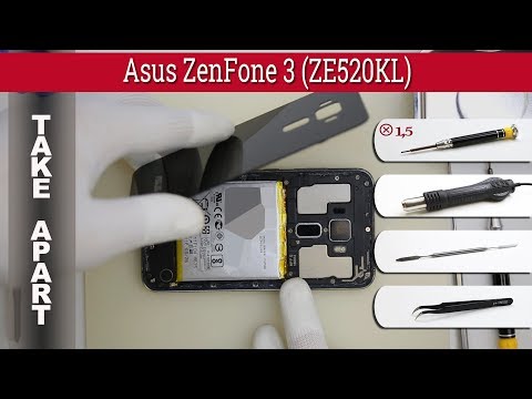 How to disassemble 📱 Asus ZenFone 3 (ZE520KL) Take apart Tutorial