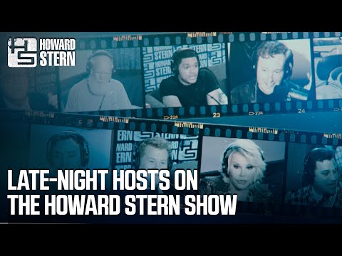 Late Night Hosts on The Howard Stern Show