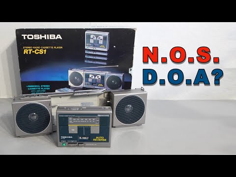 Old Tosh  - Toshiba's personal stereo radio cassette combo