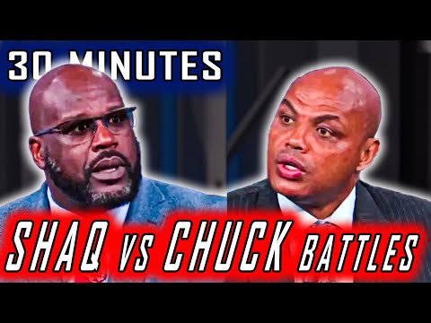30 MINUTES OF SHAQ VS CHUCK TURNING ARGUMENTS INTO COMEDY GOLD | Inside the NBA Funny Moments