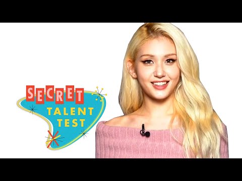 K-Pop Star JEON SOMI Does The Splits and Falls Into a Window! | Secret Talent Test | Cosmopolitan