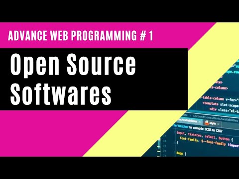 Lecture 1 -  Open Source Software
