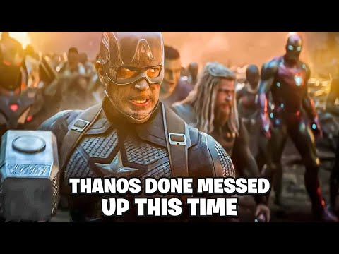 How THE AVENGERS defeated THANOS when it was ENDGAME