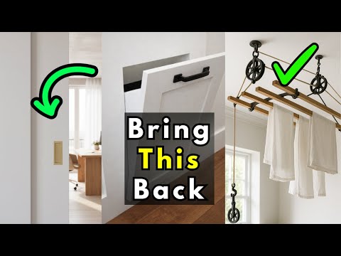 20 Forgotten Home Features That Need To Make A Comeback