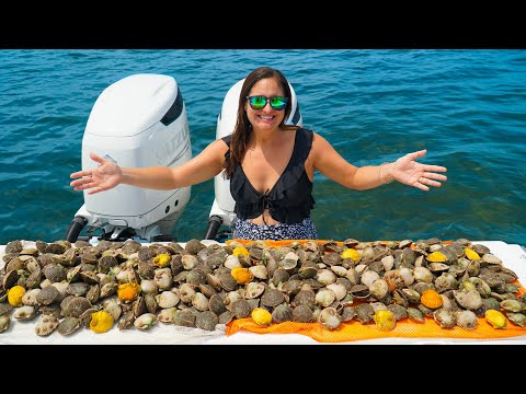MY LAST CATCH... Scallop Catch, Clean, Cook!