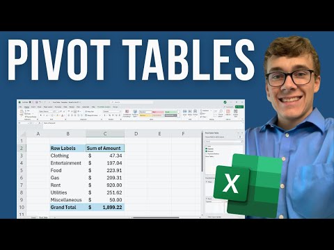 Excel Pivot Tables | Easy 6 Minute Tutorial