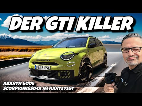 GTI Hunter Electric ABARTH 600e Scorpionissima in first endurance test! #ev