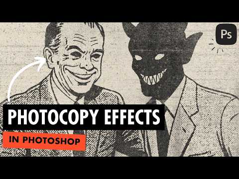 Realistic Photocopy & Print Effects in Photoshop (COPYCULT Tutorial)