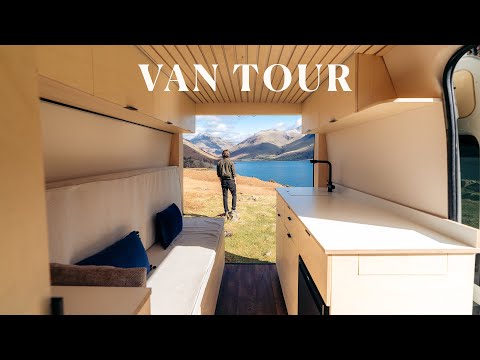 My Dream DIY Camper Van Tour – It’s Perfect!